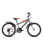 SCOOBY 1.0 - matná šedá / neónová červená 11" 2024